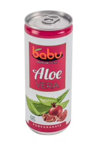 Babu aloe vera üdítőital gránátalma 240 ml