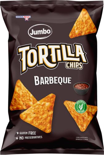 Jumbo tortilla chips barbeque ízesítésű 100 g (Gluténmentes)
