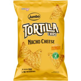   Jumbo tortilla chips nacho cheese ízesítésű 100 g (Gluténmentes)