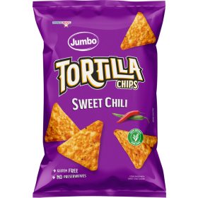   Jumbo tortilla chips sweet chili ízesítésű 100 g (Gluténmentes)