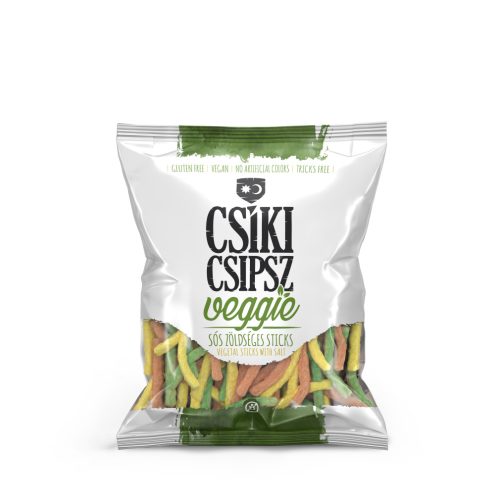 Csíki Csipsz veggie sticks 60 g (Gluténmentes)