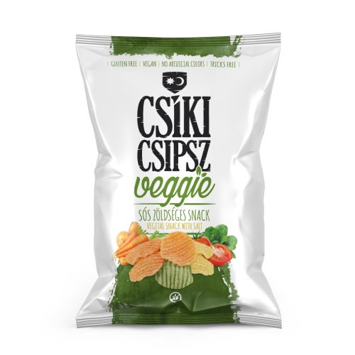 Csíki Csipsz veggie csipsz 40 g (Gluténmentes)