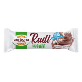   Cerbona rudi mogyorókrémes töltelékkel kakaós bevonattal hcn édesítőszerrel glutén 30 g (Gluténmentes)