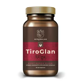   Myrobalan tiroglan pajzsmirigy-alulműködés elleni gyógynövény-komplex vegán kapszula 60 db