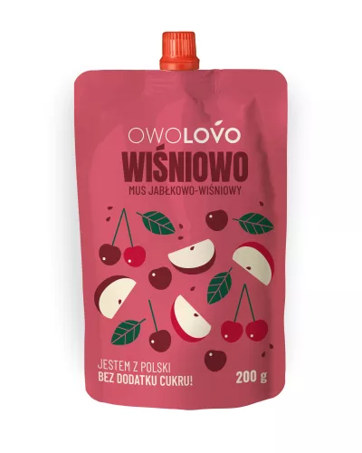 Owolovo gyümölcspüré alma-cseresznye 200 g