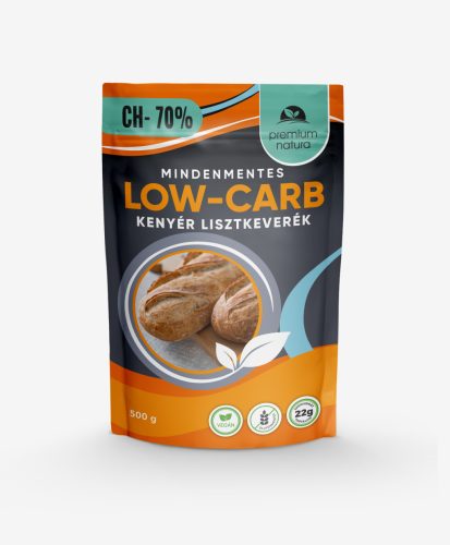 Premium Natura mindenmentes low-carb kenyér lisztkeverék 500 g (Gluténmentes)