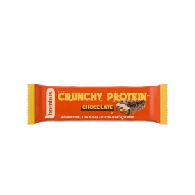   Bombus crunchy proteinszelet tejcsokoládéval és édesítőszerrel 50 g (Gluténmentes)