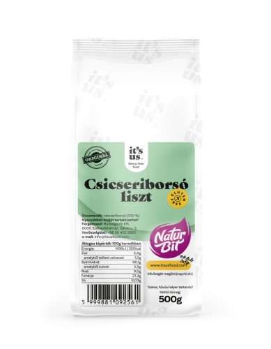 It's us naturbit csicseriborsó liszt 500 g (Gluténmentes)