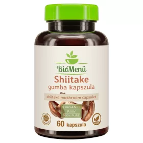 BioMenü bio shiitake gomba kapszula 60 db