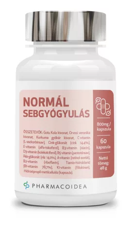 Pharmacoidea normál sebgyógyulás extra kapszula 60 db