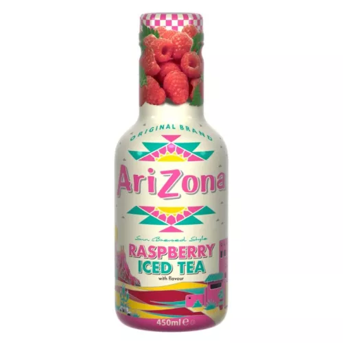 Arizona fekete tea málna 450 ml