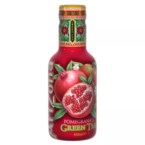 Arizona zöld tea gránátalma 450 ml