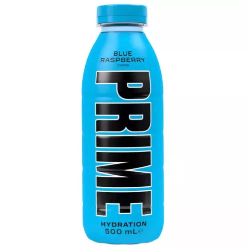 Prime hydration blue raspberry sportital 500 ml