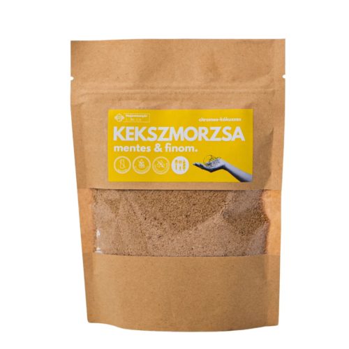 Majomkenyér kekszmorzsa kókusz-citrom 200 g (Gluténmentes)