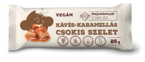 Mokyen by majomkenyér szelet kávés karamellás 30 g (Gluténmentes)