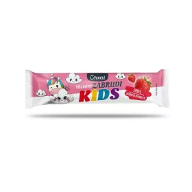   Cornexi kids rudi epres-vanília ízű töltelékkel töltött zabrúd joghurtos bevonattal 30 g
