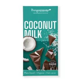   Benjamissimio bio vegán kókusztejes csokoládé 60 g (Gluténmentes)