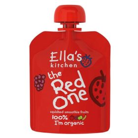   Ellas Kitchen bio bébiétel, püré piros gyümölcsökkel 90 g