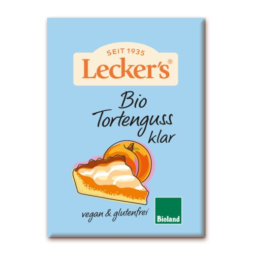 Leckers bio növényi tortabevonó színtelen 2x10g 20 g