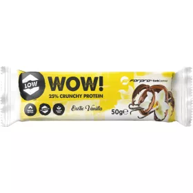 Forpro wow 25% crunchy protein szelet exotic vanilla 50 g