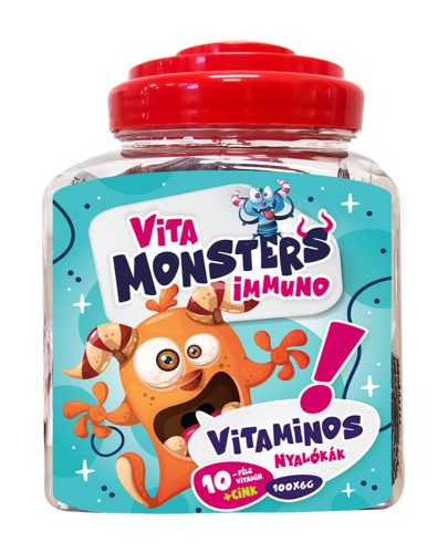 Vitamonsters immuno nyalóka 100x6 600 g