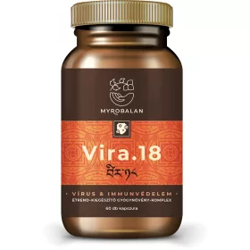   Myrobalan vira.18 immunerősítő és vírusvédelem gyógynövény-komplex vegán kapszula 60 db