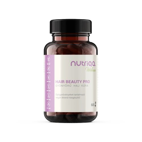 Nutriqa hair beauty pro gyönyörű haj kúra vegán kapszula 60 db