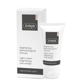   Ziaja Med világosító ránctalanító éjszakai krém, pigmentfoltos bőrre 50 ml