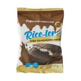  Rice-ler puffasztott rizskorong tejcsokoládéba mártva 45 g