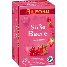 Milford földieper-ribizli ízű gyümölcstea 20x2g 40 g