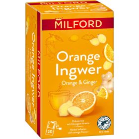 Milford narancs-gyömbér gyógynövénytea 20x1,75g 35 g