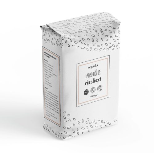 Organika gluténmentes fehér rizsliszt 1000 g