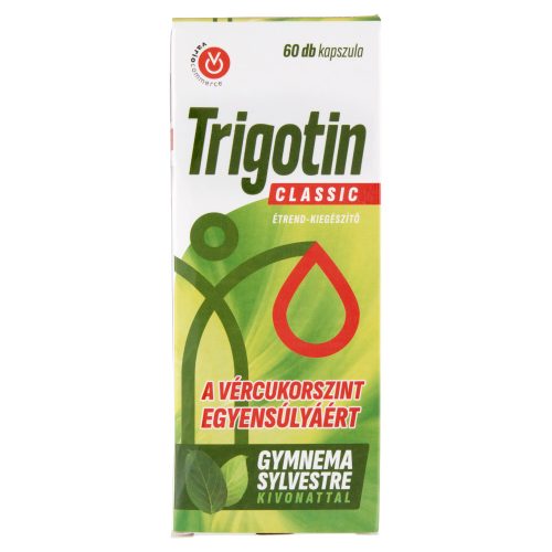 Trigotin classic gymnema sylvestre kivonat vércukorszint egyensúlyért étrendkiegészítő kapszula 60 db