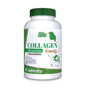 Life collagen beauty 1000mg+hyaluronsav kapszula 45 db