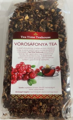Tea Time vörösáfonya tea 300 g