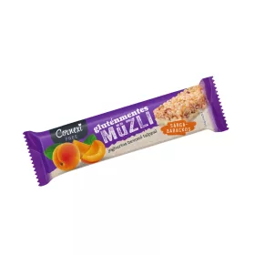   Cornexi gluténmentes müzliszelet sárgabarackos, joghurtos tejbevonó talppal 25 g