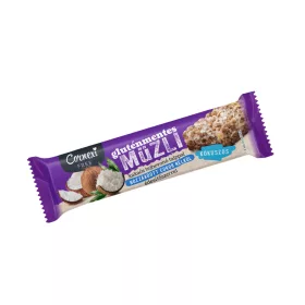   Cornexi gluténmentes müzliszelet hcn kókuszos ízű, kakaós tejbevonó talppal 25 g