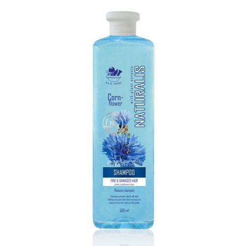 Naturalis búzavirág kivonatot tartalmazó sampon vékonyszálú, töredezett hajra 500 ml