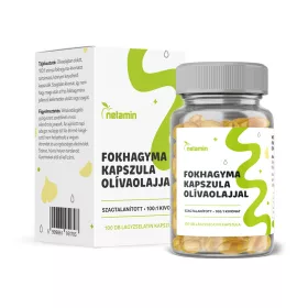 Netamin fokhagyma kapszula olívaolajjal 100 db