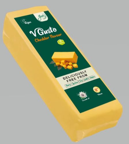 Gusto vegán készítmény tömb cheddar 2500 g