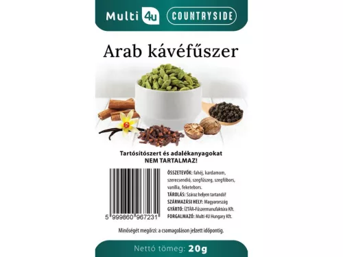 Multi 4u countryside arab kávéfűszer 20 g