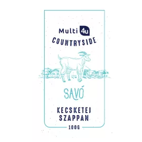 Multi 4u countryside kecsketej szappan savó 100 g
