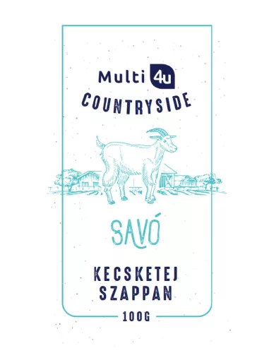 Multi 4u countryside kecsketej szappan savó 100 g