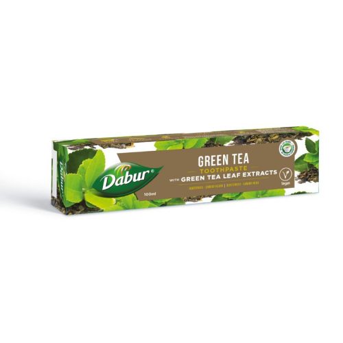 Dabur fogkrém fluoridmentes zöld teával 100 ml