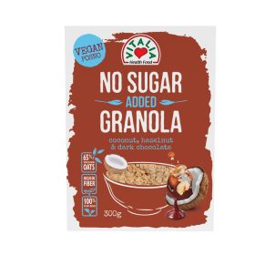   Vitalia granola hozzáadott cukor nélkül étcsokis kókuszos mogyorós 300 g