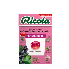 Ricola cukorka feketeribizli 40 g
