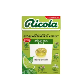 Ricola cukorka zöld tea-lime 40 g