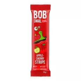Bob Snail gyümölcstekercs alma-meggy 14 g