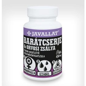 Javallat barátcserje és orvosi zsálya kapszula 60 db