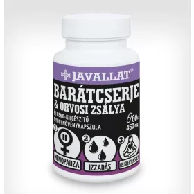 Javallat barátcserje és orvosi zsálya kapszula 60 db